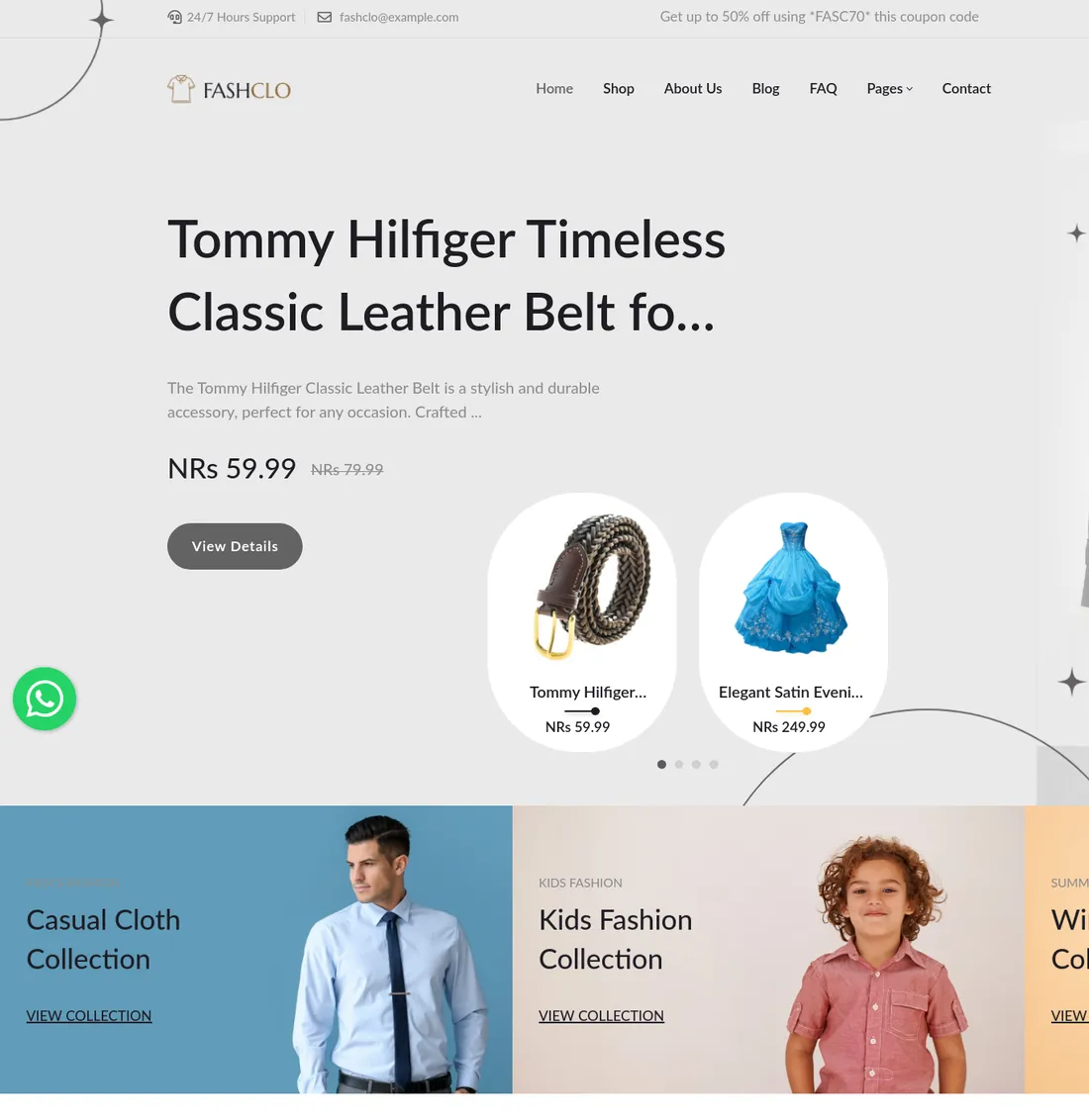 Screenshot of Sazilo.store